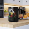 Pop Art Splatter Soccer Design 15 oz Coffee Mug Gift