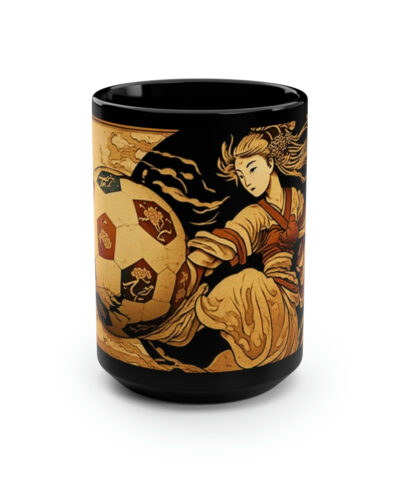 88132 387 400x480 - Asian Soccer Player Design 15 oz Coffee Mug Gift