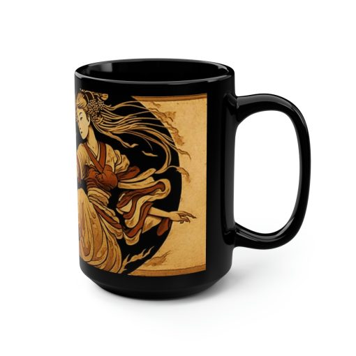 Asian Soccer Player Design 15 oz Coffee Mug Gift