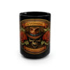 Western Cowboy Leatherwork Utah Skull 15 oz Coffee Mug Gift