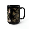 Boho French Bulldog Portrait | 15 oz Coffee Mug | Perfect Gift for the Frenchie Lover