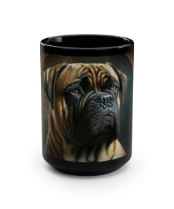 Victorian Vintage Bull Mastiff 15 oz Coffee Mug Gift