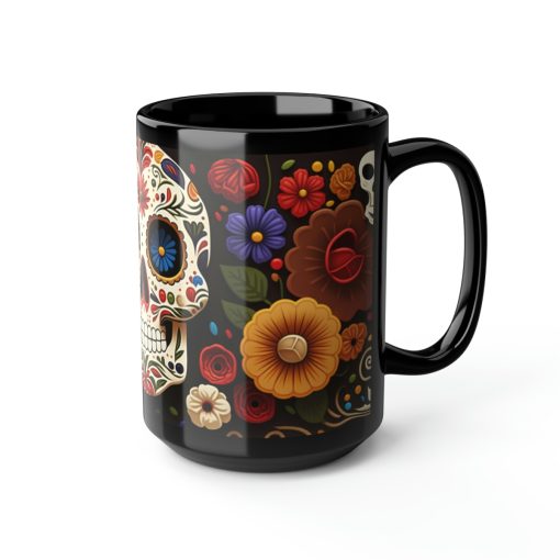 Day of the Dead Skull 15 oz Coffee Mug Gift