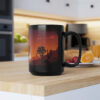 Cowboy at Sunset 15 oz Coffee Mug Gift