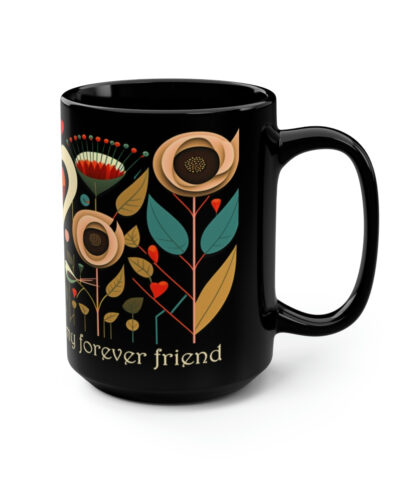 88132 622 400x480 - Mid-Century Modern Mom Mug - "Mom, my first friend, my forever friend" - 15 oz Coffee Mug - Mother's Day Gift, Mom Birthday Gift, Mama Gift, Best Mom
