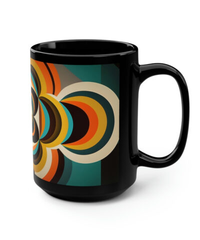 88132 667 400x480 - Mid Century Modern Geometric Pattern - 15 oz Coffee Mug