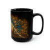 Mid Century Modern Siamese Cat Stained Glass - 15 oz Coffee Mug