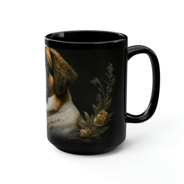 Saint Bernard Dog – 15 oz Coffee Mug