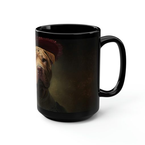 Female Shar-Pei Dog – 15 oz Coffee Mug