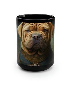 Male Shar-Pei Dog – 15 oz Coffee Mug