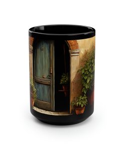 Tuscan Doorway – 15 oz Coffee Mug