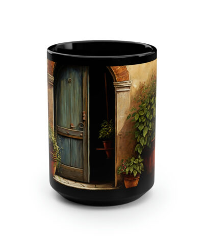 88132 837 400x480 - Tuscan Doorway - 15 oz Coffee Mug