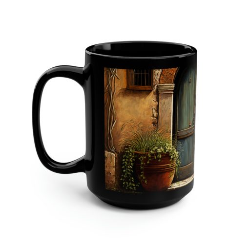 Tuscan Doorway – 15 oz Coffee Mug