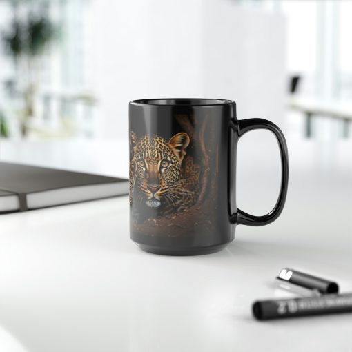 Leopard Family – 15 oz Coffee Mug – leopard Mug, leopard Coffee Mug, leopard Gift, leopard Gifts, leopard Coffee Mug, leopard Lover Gift, leopard Lover Gifts, Safari Gift