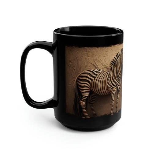Zebra Pair – 15 oz Coffee Mug – Zebra Mug, Zebra Coffee Mug, Zebra Gift, Zebra Gifts, Zebra Coffee Mug, Zebra Lover Gift, Zebra Lover Gifts, Safari Gift