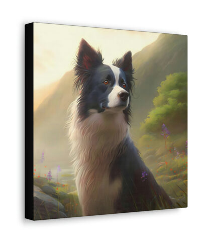 34244 125 400x480 - Noble Sheep Herder Border Collie Frame Canvas Gallery Wraps