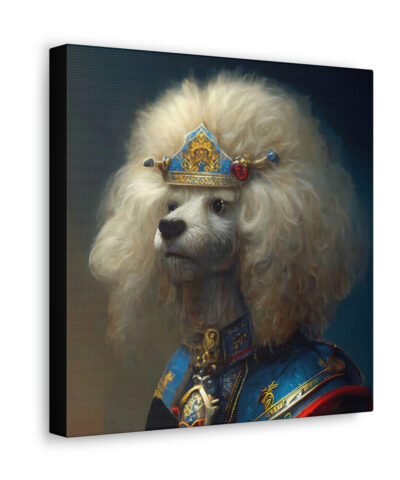 34244 205 400x480 - Visiting Poodle Princess Canvas Gallery Wraps