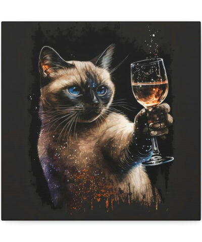 34244 246 400x480 - Chin chin! Siamese Cat Canvas Gallery Wraps