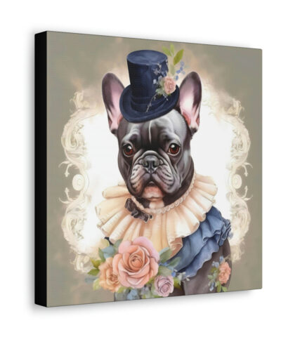 34244 34 400x480 - Watercolor Art Nouveau French Bulldog Canvas Gallery Wraps