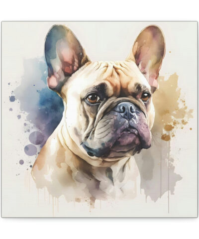 34244 47 400x480 - Watercolor French Bulldog Portrait Canvas Gallery Wraps