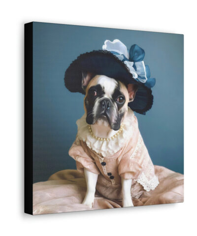 34244 55 400x480 - Vintage Victorian "Lil Lulu" French Bulldog Canvas Gallery Wraps