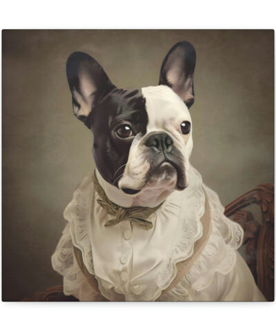 34244 82 400x480 - Vintage Victorian "Ben's Sister" French Bulldog Canvas Gallery Wraps