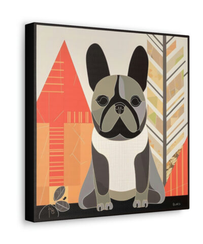 34244 97 400x480 - Woodland Mid-Century Modern French Bulldog Canvas Gallery Wraps