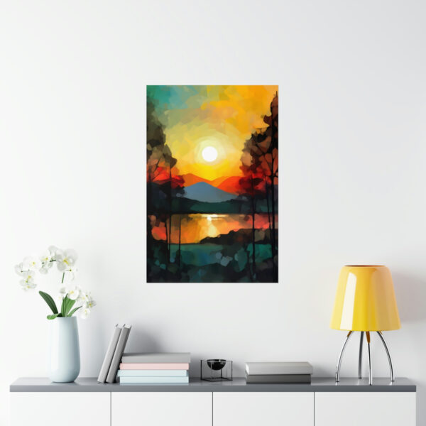 Abstract Landscape | Premium Matte Vertical Posters