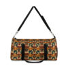 Mid-Century Modern Abstract Mushroom Design Duffel Bag - Take a trip back to the 60's with this hippy inspired fairycore duffle
