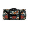 Mid-Century Modern Abstract Mushroom Design Duffel Bag – Take a trip back to the 60’s with this hippy inspired fairycore duffle