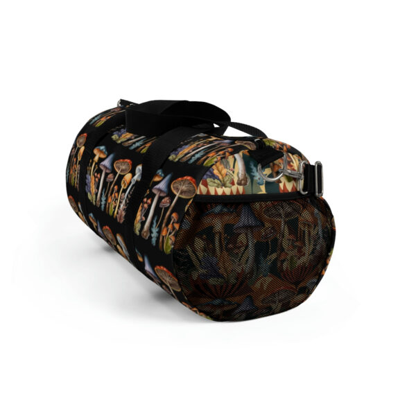 BOHO Botanical Mushroom Design Duffel Bag – Take a trip back to the 60’s with this hippy inspired fairycore duffle