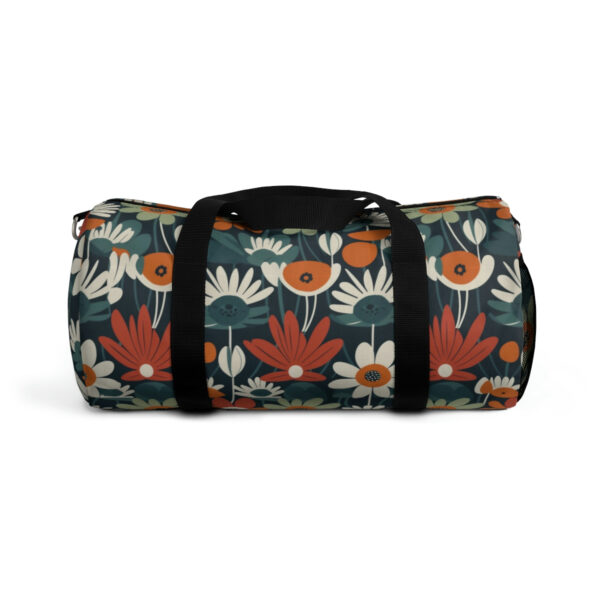 Mid-Century Modern Floral Duffel Bag – Take a trip back to the 60’s with this hippy inspired fairycore duffle
