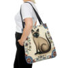 Siamese Cat Tote Bag - Cute Cottagecore Totebag Makes the Perfect Gift