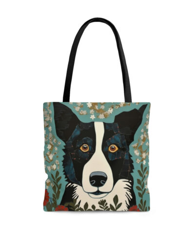 45127 4 400x480 - Border Collie Tote Bag - Cute Cottagecore Totebag Makes the Perfect Gift