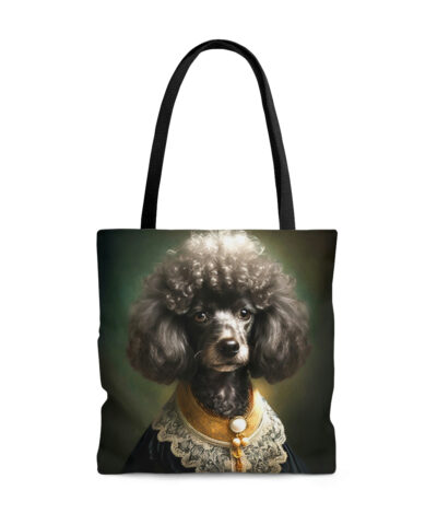 45127 40 400x480 - Vintage Victorian Poodle Bonnet Portrait Tote Bag