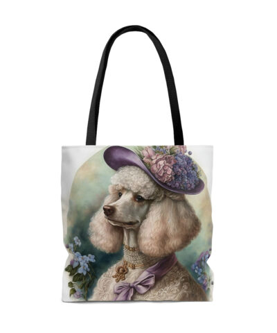 45127 45 400x480 - Victorian Watercolor Poodle Portrait Tote Bag