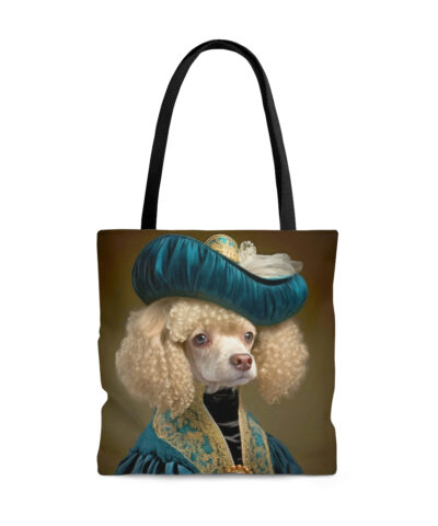 45127 48 400x480 - Vintage Victorian Poodle with Hat Portrait Tote Bag