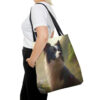 Noble Sheep Herder Border Collie Tote Bag