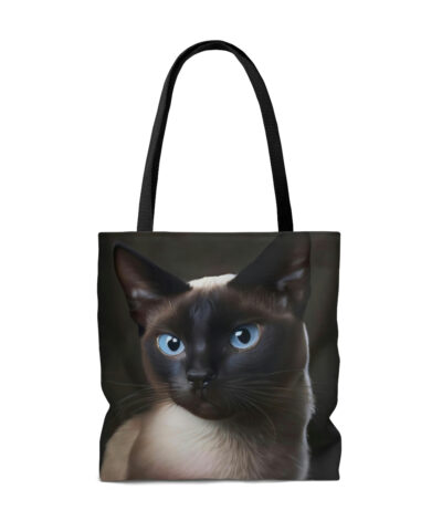 45127 89 400x480 - Siamese Cat Portrait Tote Bag