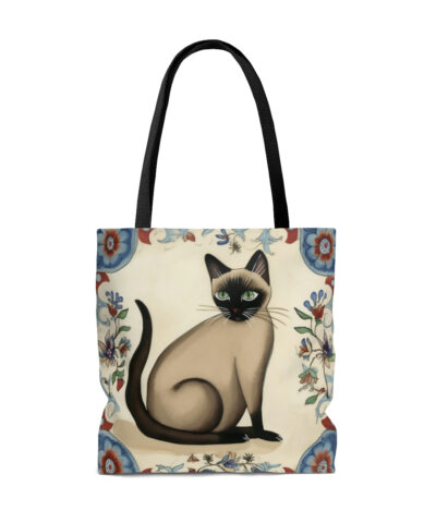 45127 9 400x480 - Siamese Cat Tote Bag - Cute Cottagecore Totebag Makes the Perfect Gift