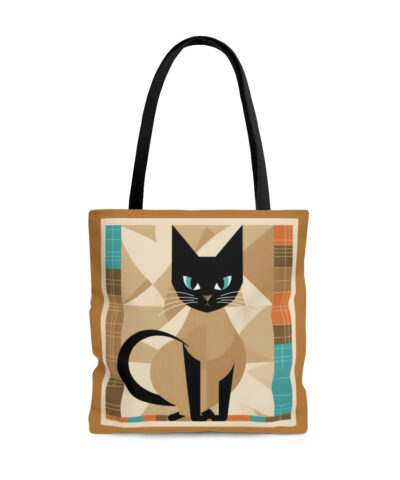 45127 92 400x480 - Mid-Century Modern Siamese Cat Tote Bag