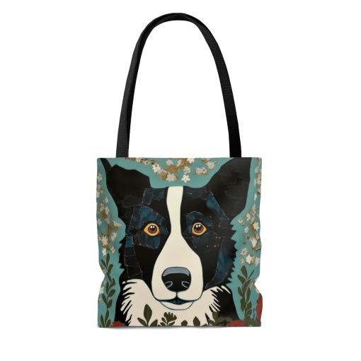 Border Collie Tote Bag – Cute Cottagecore Totebag Makes the Perfect Gift