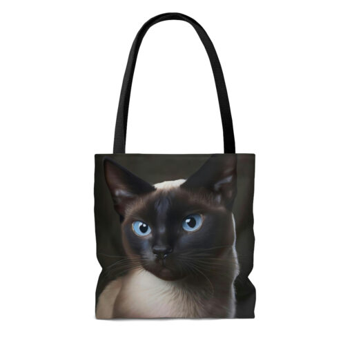 Siamese Cat Portrait Tote Bag