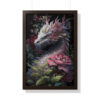 Lady Dragon | Framed Vertical Poster