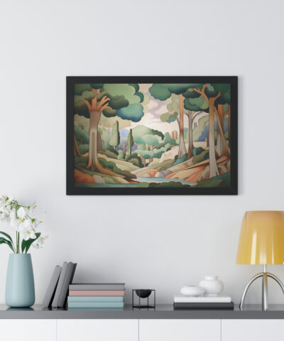 70446 1 400x480 - Art Deco Landscape | Framed Horizontal Poster