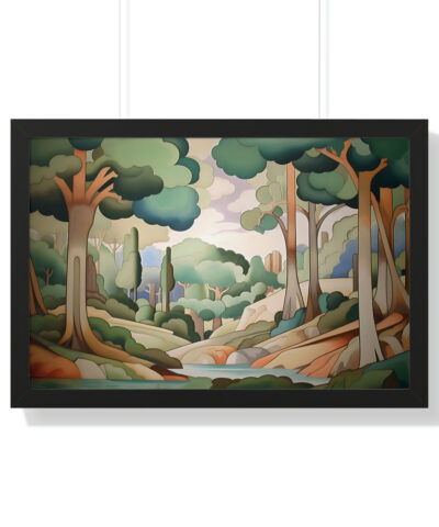 70446 400x480 - Art Deco Landscape | Framed Horizontal Poster