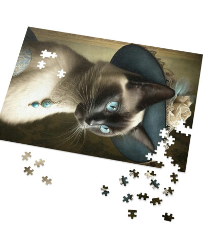 72543 16 400x480 - Vintage Victorian Siamese Cat Jigsaw Puzzle 500 and 1000 Piece I - a perfect gift for the Siamese Cat lover in your family