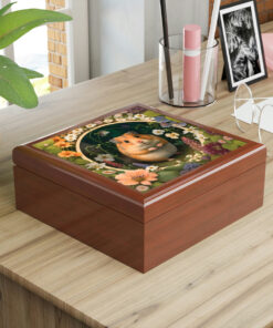 Garden Hamster Jewelry Box