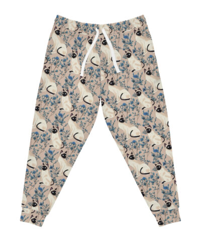 72931 106 400x480 - Siamese Cats Pattern Athletic Joggers