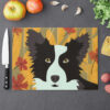 Noble Border Collie Cutting Board